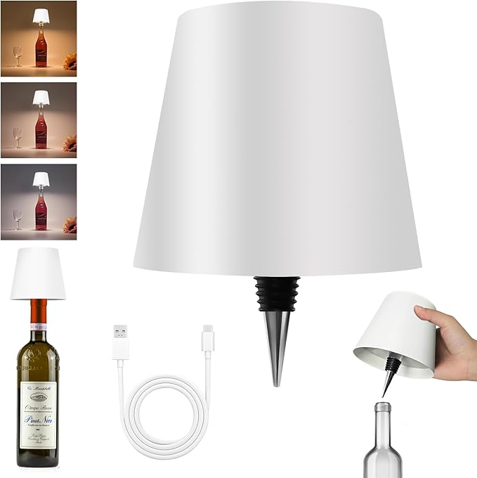 LED Bottle Table Lamp