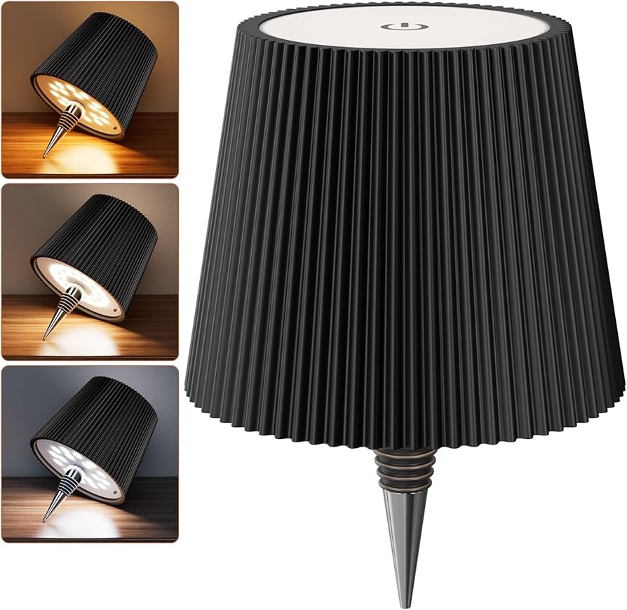 LED Bottle Table Lamp